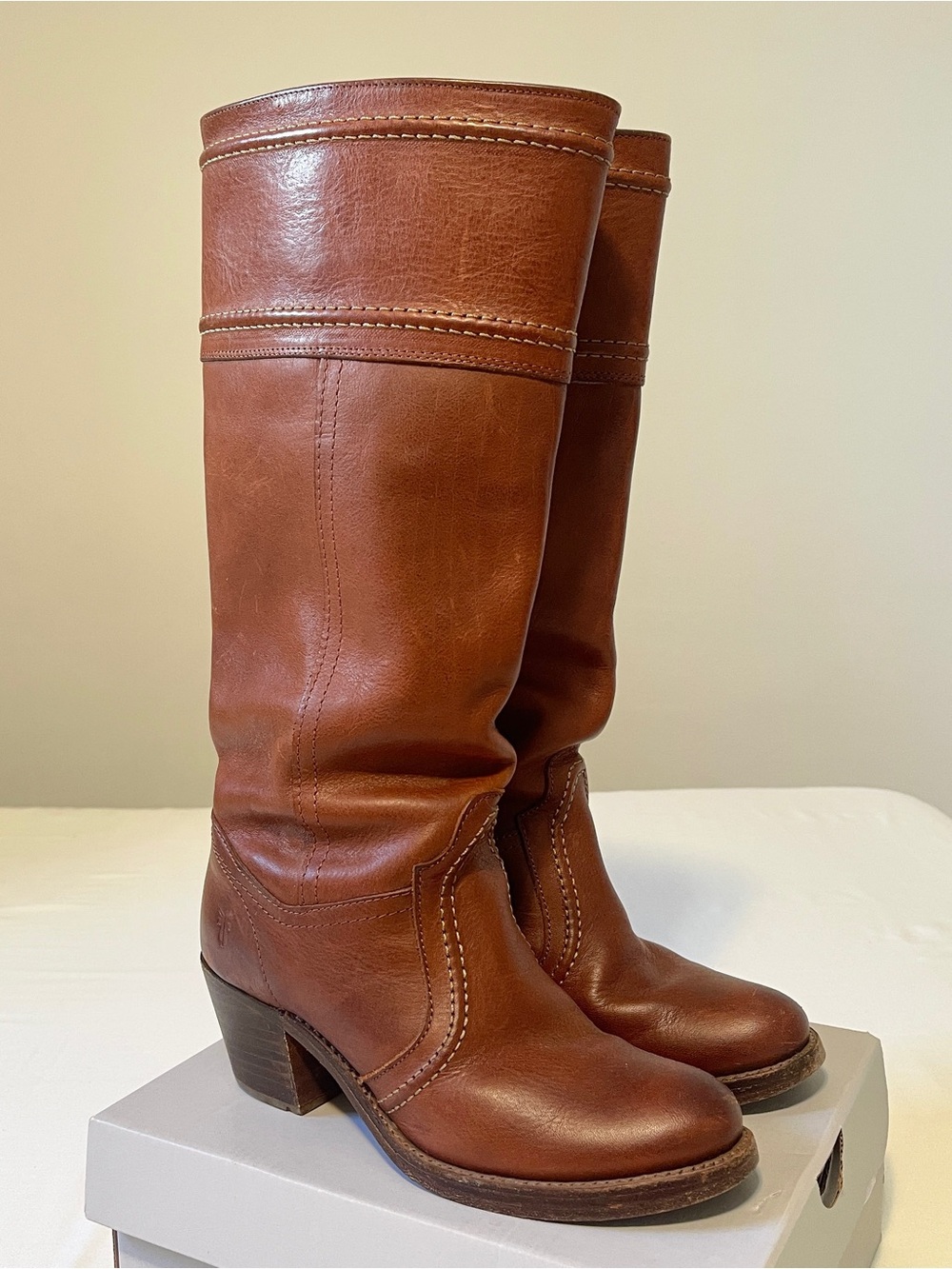 Vintage Frye 77230 Jane Western Boots